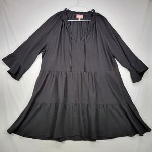 Show Me Your MuMu Black Tunic Dress Size XL